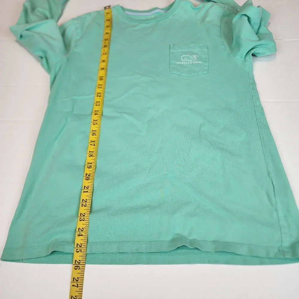 Vineyard Vines long sleeve shirt top sz XL / 18 boy girl whale logo